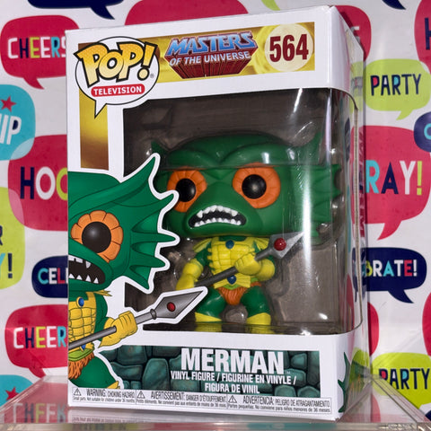 Mer-man GREEN - Masters of the Universe Funko Pop Vinyl Figure (11.4 Cm L × 8.9 Cm W × 15.9 Cm H)