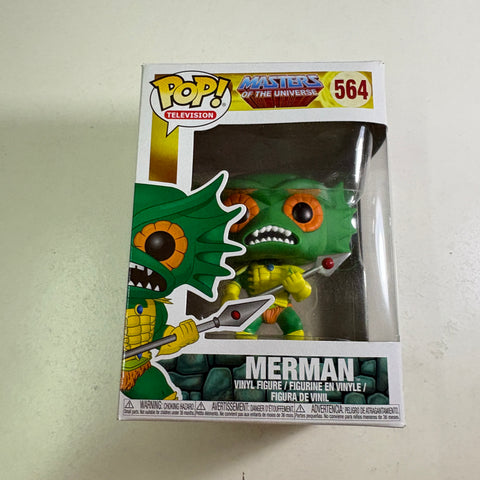 Mer-man GREEN - Masters of the Universe Funko Pop Vinyl Figure (11.4 Cm L × 8.9 Cm W × 15.9 Cm H)