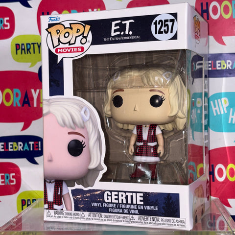 SUNFADED BOX - Gertie ET Funko Pop 1257 (11.4 Cm L × 8.9 Cm W × 15.9 Cm H)