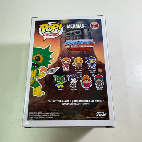 Mer-man GREEN - Masters of the Universe Funko Pop Vinyl Figure (11.4 Cm L × 8.9 Cm W × 15.9 Cm H)