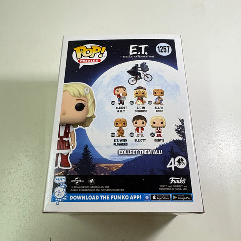 SUNFADED BOX - Gertie ET Funko Pop 1257 (11.4 Cm L × 8.9 Cm W × 15.9 Cm H)