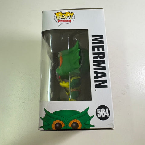 Mer-man GREEN - Masters of the Universe Funko Pop Vinyl Figure (11.4 Cm L × 8.9 Cm W × 15.9 Cm H)