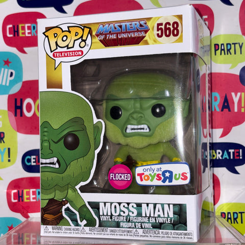 Moss Man FLOCKED - Masters of the Universe Funko Pop 568 Vinyl Figure (11.4 Cm L × 8.9 Cm W × 15.9 Cm H)
