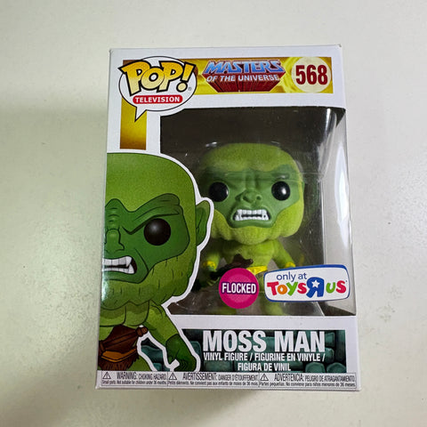 Moss Man FLOCKED - Masters of the Universe Funko Pop 568 Vinyl Figure (11.4 Cm L × 8.9 Cm W × 15.9 Cm H)