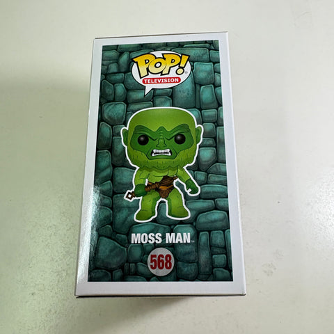 Moss Man FLOCKED - Masters of the Universe Funko Pop 568 Vinyl Figure (11.4 Cm L × 8.9 Cm W × 15.9 Cm H)