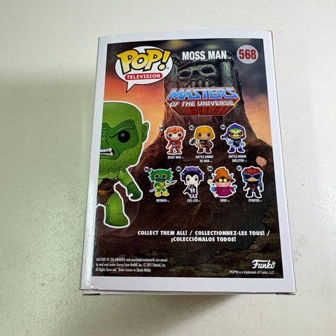 Moss Man FLOCKED - Masters of the Universe Funko Pop 568 Vinyl Figure (11.4 Cm L × 8.9 Cm W × 15.9 Cm H)