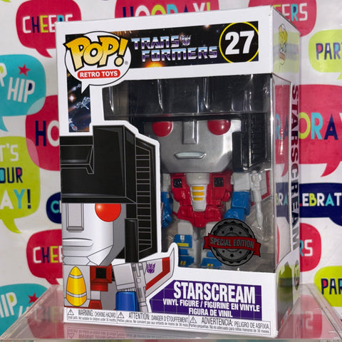 Transformers - Starscream Funko Pop 27 Exclusive
