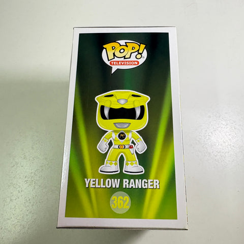 Yellow Ranger (Metallic) - Power Ranger Funko Pop 362 (11.4 Cm L × 8.9 Cm W × 15.9 Cm H)