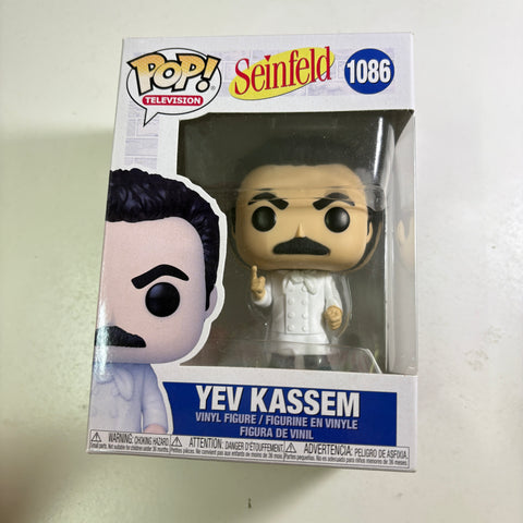 SUNFADED BOX VIEW PHOTOS Yev Kassem - Seinfeld Funko Pop 1086 (11.4 Cm L × 8.9 Cm W × 15.9 Cm H)