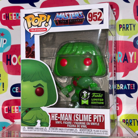 He-Man SLIME PIT - Masters of the Universe Funko Pop 952 Vinyl Figure (11.4 Cm L × 8.9 Cm W × 15.9 Cm H)
