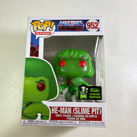 He-Man SLIME PIT - Masters of the Universe Funko Pop 952 Vinyl Figure (11.4 Cm L × 8.9 Cm W × 15.9 Cm H)
