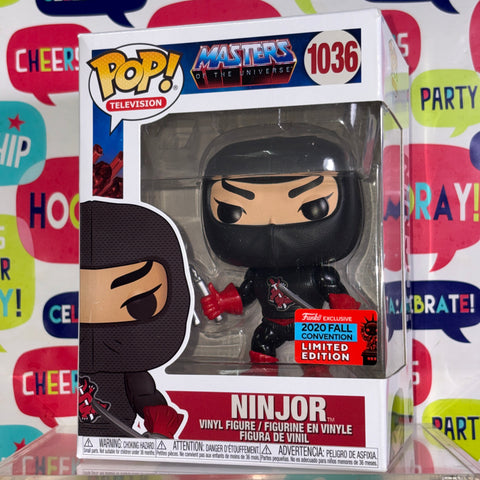 Ninjor SHARED - Masters of the Universe Funko Pop 1036 Vinyl Figure (11.4 Cm L × 8.9 Cm W × 15.9 Cm H)