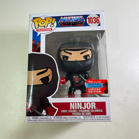 Ninjor SHARED - Masters of the Universe Funko Pop 1036 Vinyl Figure (11.4 Cm L × 8.9 Cm W × 15.9 Cm H)