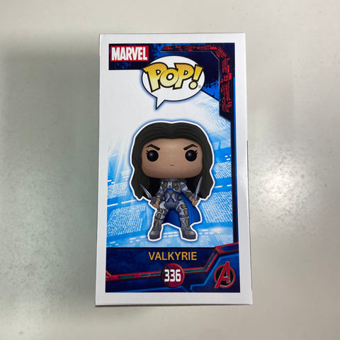 Valkyrie - Thor Ragnarok Marvel Funko Pop 336 (SDCC STICKER IS NOT REAL but figure and box are authentic)