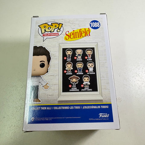 SUNFADED BOX VIEW PHOTOS Jerry Puffy Shirt - Seinfeld Funko Pop 1088 (11.4 Cm L × 8.9 Cm W × 15.9 Cm H)