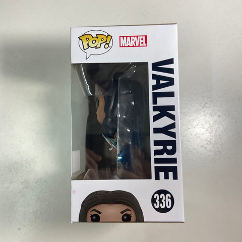Valkyrie - Thor Ragnarok Marvel Funko Pop 336 (SDCC STICKER IS NOT REAL but figure and box are authentic)