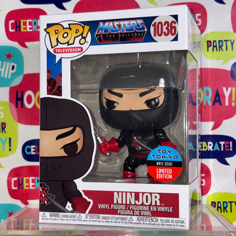 Ninjor CON - Masters of the Universe Funko Pop 1036 Vinyl Figure (11.4 Cm L × 8.9 Cm W × 15.9 Cm H)