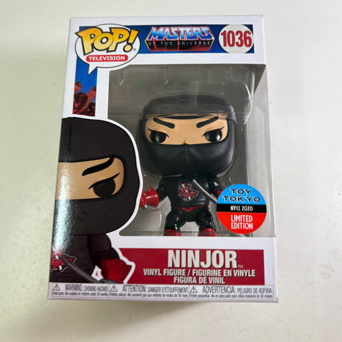 Ninjor CON - Masters of the Universe Funko Pop 1036 Vinyl Figure (11.4 Cm L × 8.9 Cm W × 15.9 Cm H)