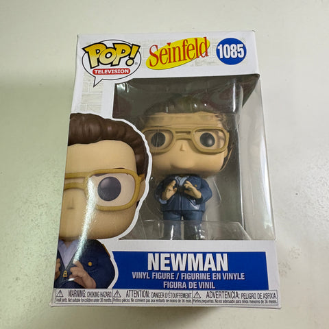 SEVERE BOX DAMAGE VIEW PHOTOS Newman  - Seinfeld Funko Pop 1085 (11.4 Cm L × 8.9 Cm W × 15.9 Cm H) (Copy)