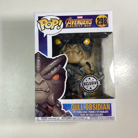 Cull Obsidian - Marvel Funko Pop 298 Exclusive