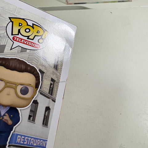 SEVERE BOX DAMAGE VIEW PHOTOS Newman  - Seinfeld Funko Pop 1085 (11.4 Cm L × 8.9 Cm W × 15.9 Cm H) (Copy)