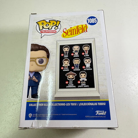 SEVERE BOX DAMAGE VIEW PHOTOS Newman  - Seinfeld Funko Pop 1085 (11.4 Cm L × 8.9 Cm W × 15.9 Cm H) (Copy)