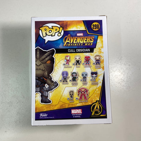 Cull Obsidian - Marvel Funko Pop 298 Exclusive