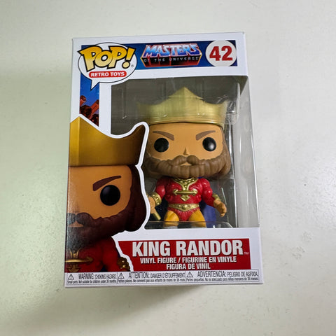 King Randor - Masters of the Universe Funko Pop 42 Vinyl Figure (11.4 Cm L × 8.9 Cm W × 15.9 Cm H)