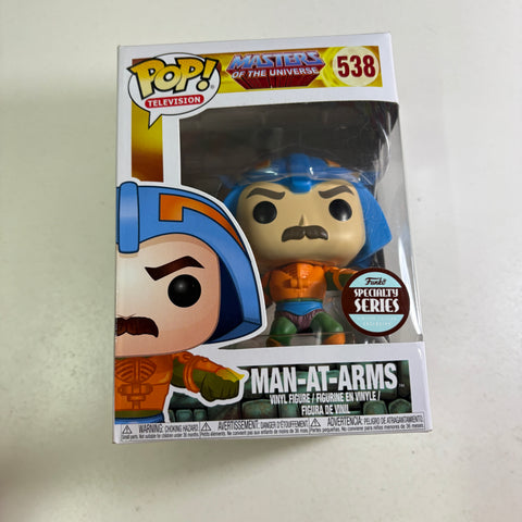 Man-at-Arms - Masters of the Universe Funko Pop 538 Vinyl Figure (11.4 Cm L × 8.9 Cm W × 15.9 Cm H)