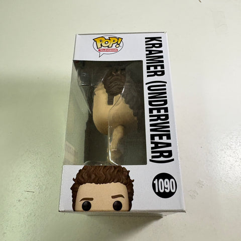 SUNFADED BOX VIEW PHOTOS Kramer - Seinfeld Funko Pop 1090 Exclusive (11.4 Cm L × 8.9 Cm W × 15.9 Cm H)