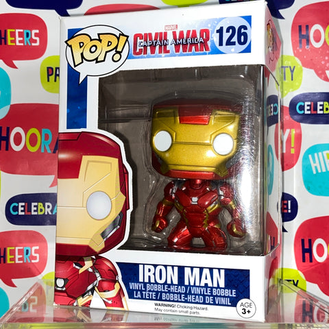 Iron Man (Captain America: Civil War): Marvel Funko Pop 126