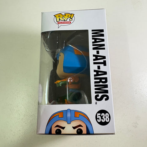 Man-at-Arms - Masters of the Universe Funko Pop 538 Vinyl Figure (11.4 Cm L × 8.9 Cm W × 15.9 Cm H)