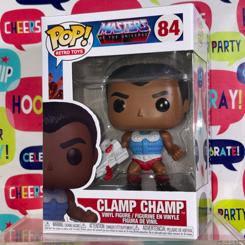 Clamp Champ - Masters of the Universe Funko Pop 84 Vinyl Figure (11.4 Cm L × 8.9 Cm W × 15.9 Cm H)