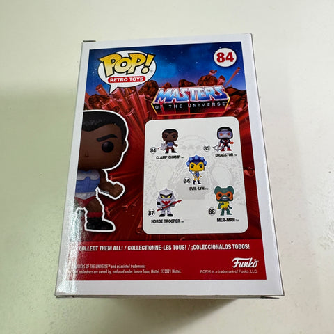 Clamp Champ - Masters of the Universe Funko Pop 84 Vinyl Figure (11.4 Cm L × 8.9 Cm W × 15.9 Cm H)
