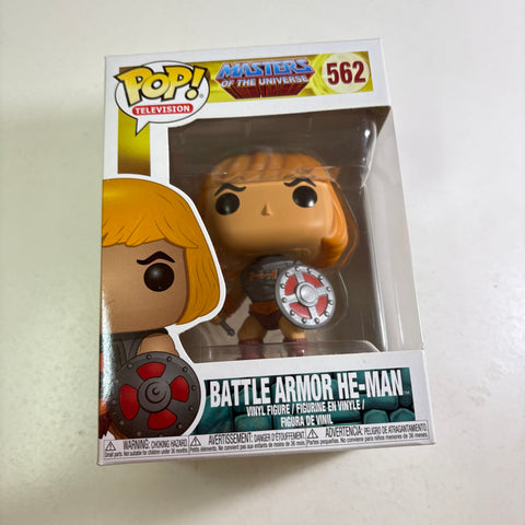 Battle Armor He-Man - Masters of the Universe Funko Pop 562 Vinyl Figure (11.4 Cm L × 8.9 Cm W × 15.9 Cm H)