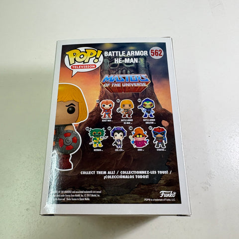 Battle Armor He-Man - Masters of the Universe Funko Pop 562 Vinyl Figure (11.4 Cm L × 8.9 Cm W × 15.9 Cm H)