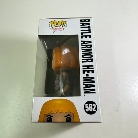 Battle Armor He-Man - Masters of the Universe Funko Pop 562 Vinyl Figure (11.4 Cm L × 8.9 Cm W × 15.9 Cm H)
