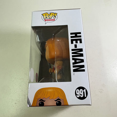 He-Man FLOCKED - Masters of the Universe Funko Pop 991 Vinyl Figure (11.4 Cm L × 8.9 Cm W × 15.9 Cm H)