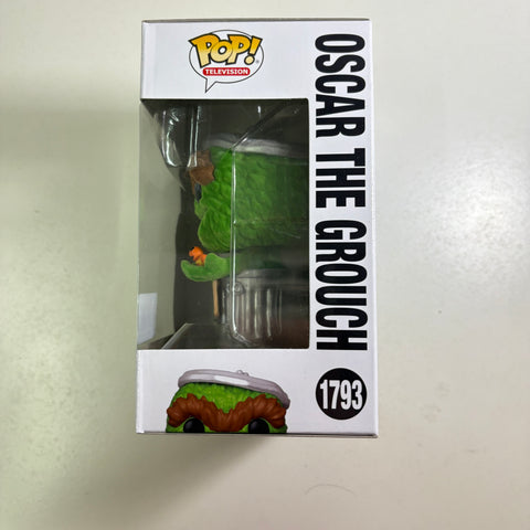 Sesame Street - Oscar The Grouch (Flocked) Funko Pop 1793 Exclusive