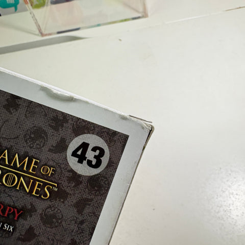 BOX FLAWS VIEW PHOTOS Harpy - Game of Thrones Funko Pop 43 Vinyl Figure (11.4 Cm L × 8.9 Cm W × 15.9 Cm H)