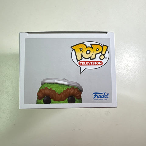 Sesame Street - Oscar The Grouch (Flocked) Funko Pop 1793 Exclusive