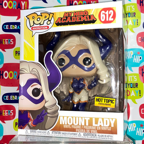 My Hero Academia - Mount Lady 6 Inch Funko Pop 612 Hot Topic Exclusive