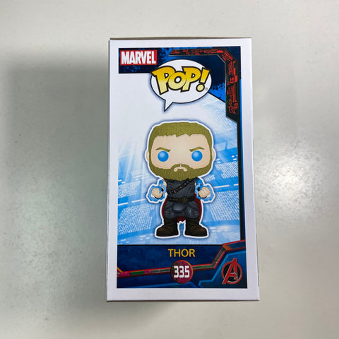 Thor - Thor Ragnarok Marvel Funko Pop 335 (SDCC STICKER IS NOT REAL but figure and box are authentic)