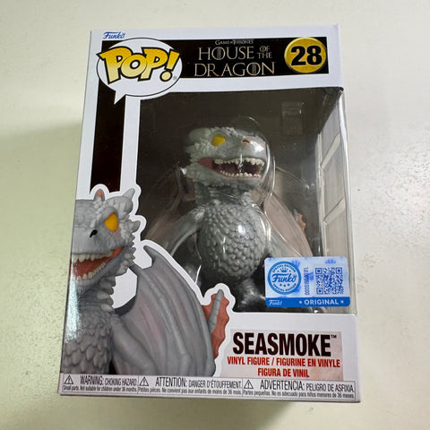 Seasmoke - House of The Dragon Funko Pop 28 Vinyl Figure Exclusive (11.4 Cm L × 8.9 Cm W × 15.9 Cm H)