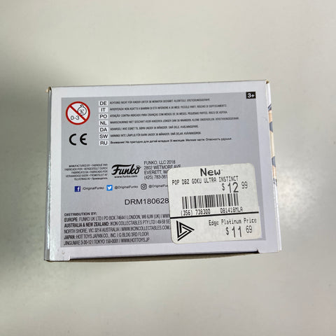 Dragon Ball Z - Goku (Ultra Instinct) Funko Pop 386