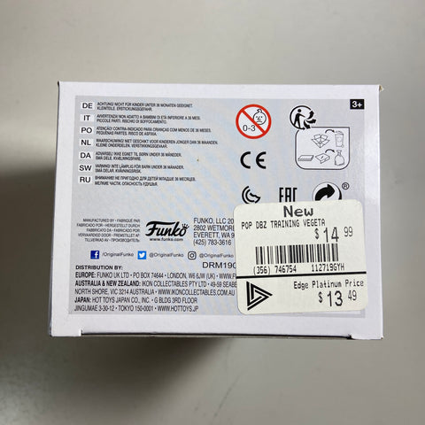 Dragon Ball Z - Vegeta (Training) Funko Pop 701