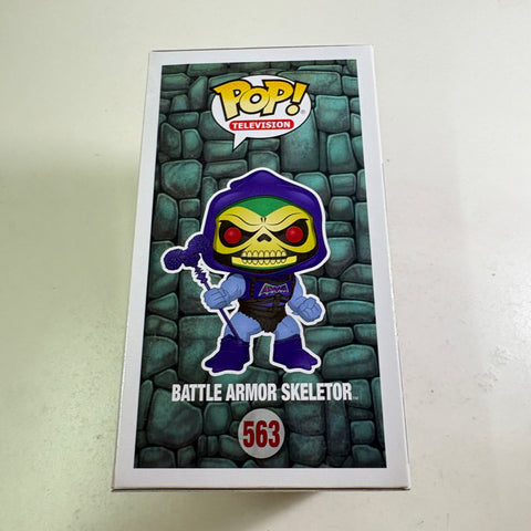 Skeletor (Battle Armor METALLIC) - Masters of the Universe Funko Pop 563 Vinyl Figure (11.4 Cm L × 8.9 Cm W × 15.9 Cm H)