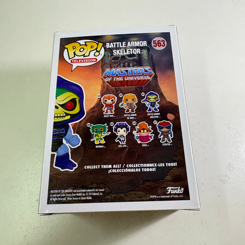 Skeletor (Battle Armor METALLIC) - Masters of the Universe Funko Pop 563 Vinyl Figure (11.4 Cm L × 8.9 Cm W × 15.9 Cm H)