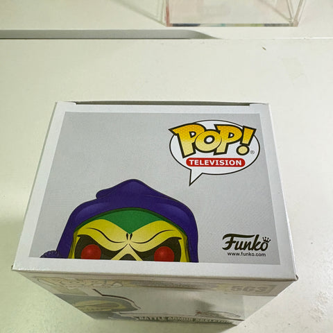 Skeletor (Battle Armor METALLIC) - Masters of the Universe Funko Pop 563 Vinyl Figure (11.4 Cm L × 8.9 Cm W × 15.9 Cm H)