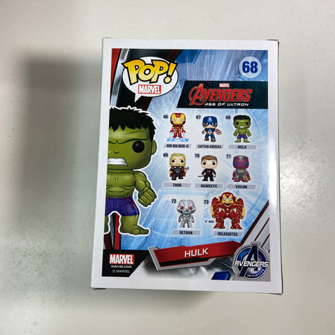 Hulk (Glow) - Marvel Funko Pop 68 Barnes and Noble Exclusive